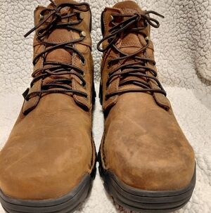 Wolverine Men's 6" Durbin Waterproof Steel Toe W05483 Work Boots Brown Size 14M